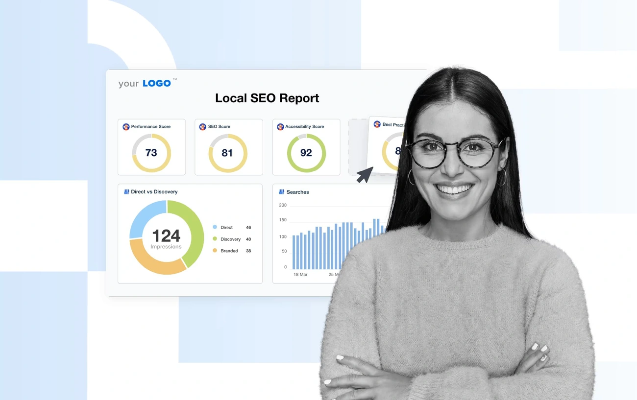 How a local SEO report looks like.